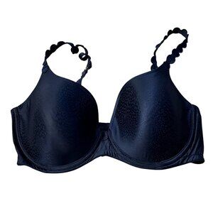 Marie Jo L'Aventure Tom Bra Underwire Full Cup Molded Convertible 36D Navy